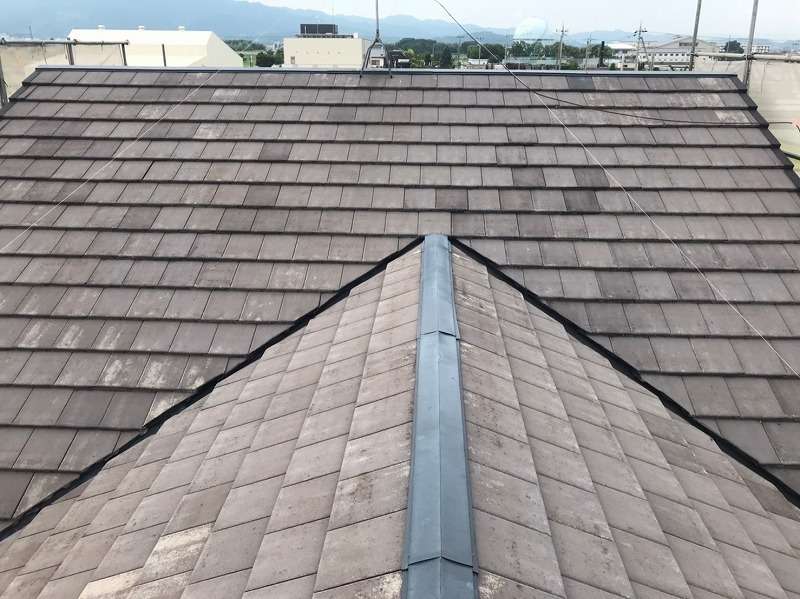 奈良で屋根塗装　施工風景のご紹介　